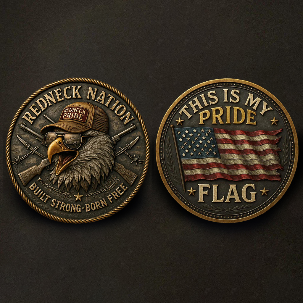 🦅 “Redneck Nation – This Is My Pride” Commemorative Coin 🇺🇸