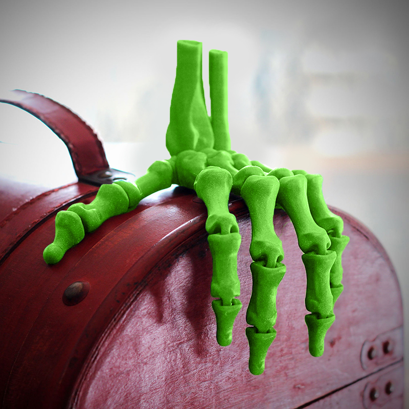 3D Printed Skeleton Hand