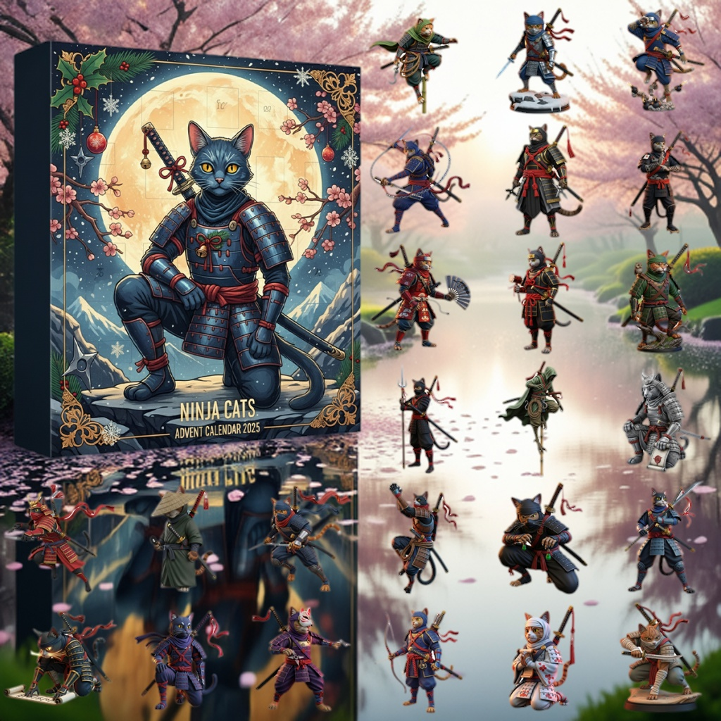 😺Ninja Cats Advent Calendar 2025🎄