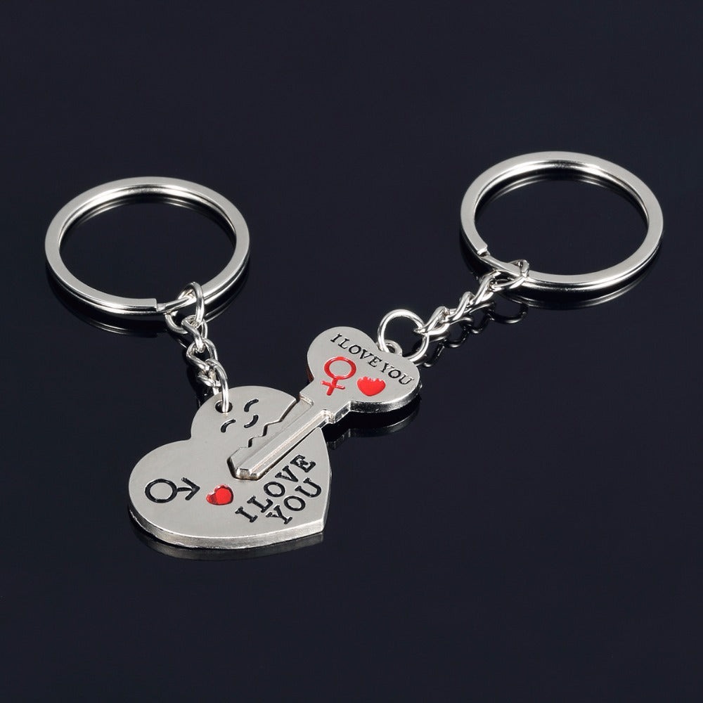 THE COUPLE I LOVE YOU KEYCHAIN