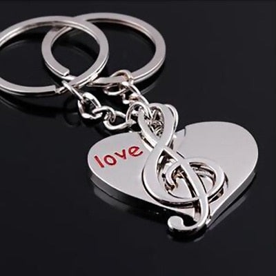 THE COUPLE I LOVE YOU KEYCHAIN