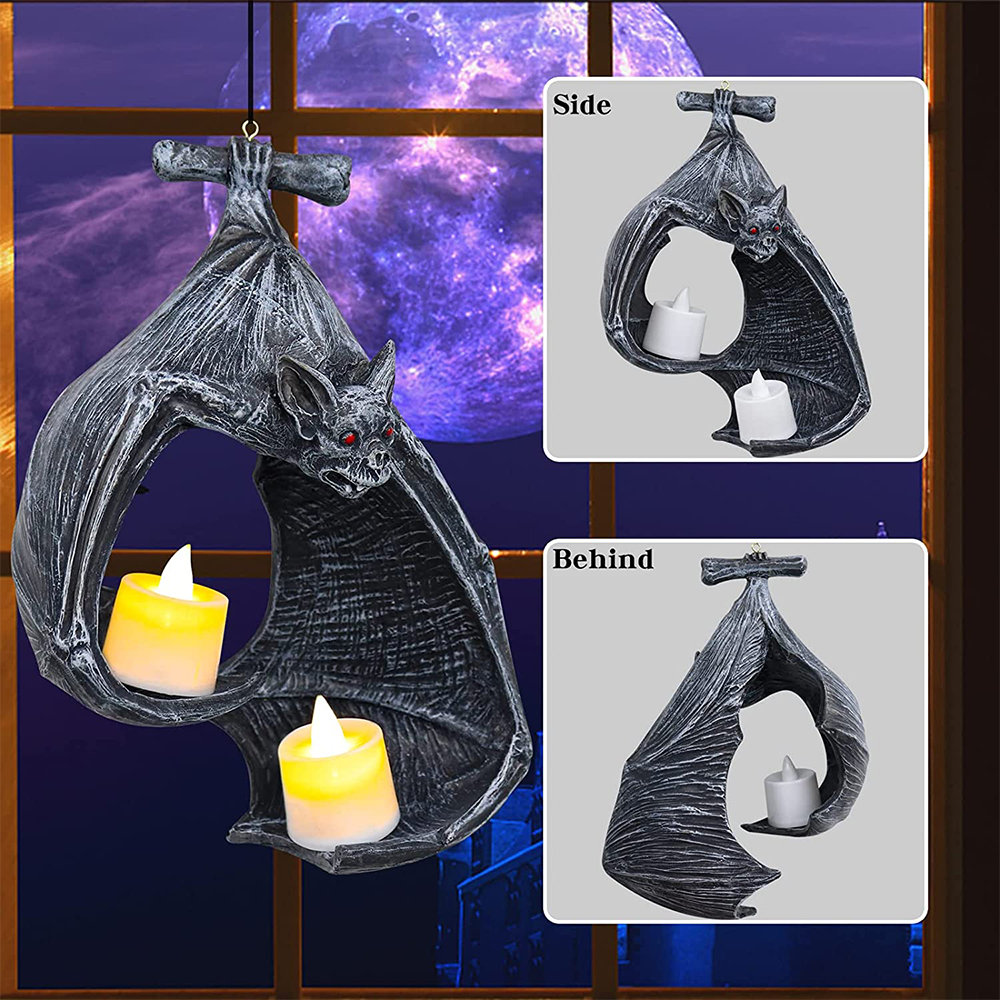 Bat Tealight Holder Decor