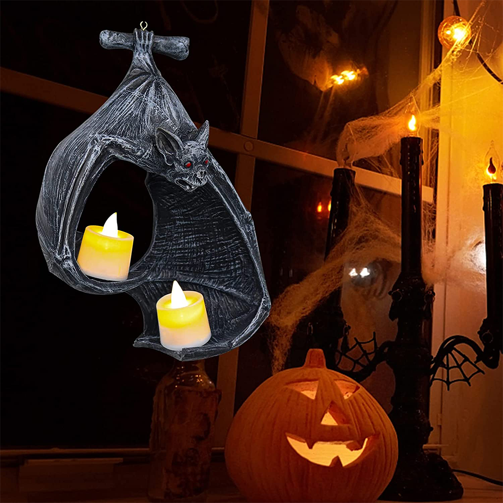 Bat Tealight Holder Decor