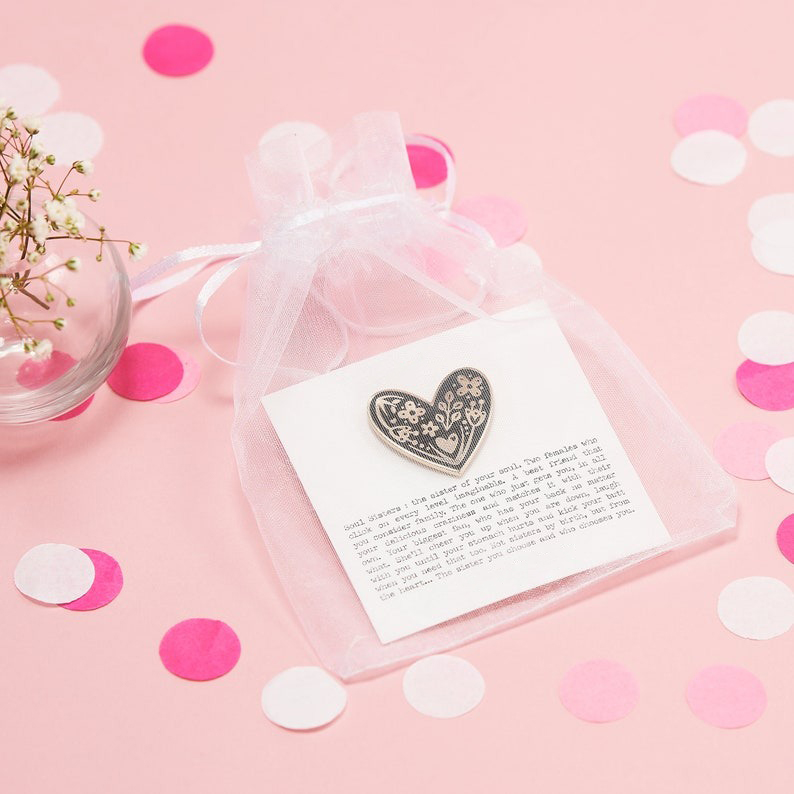 💖Soul Sister Friendship Enamel Pin