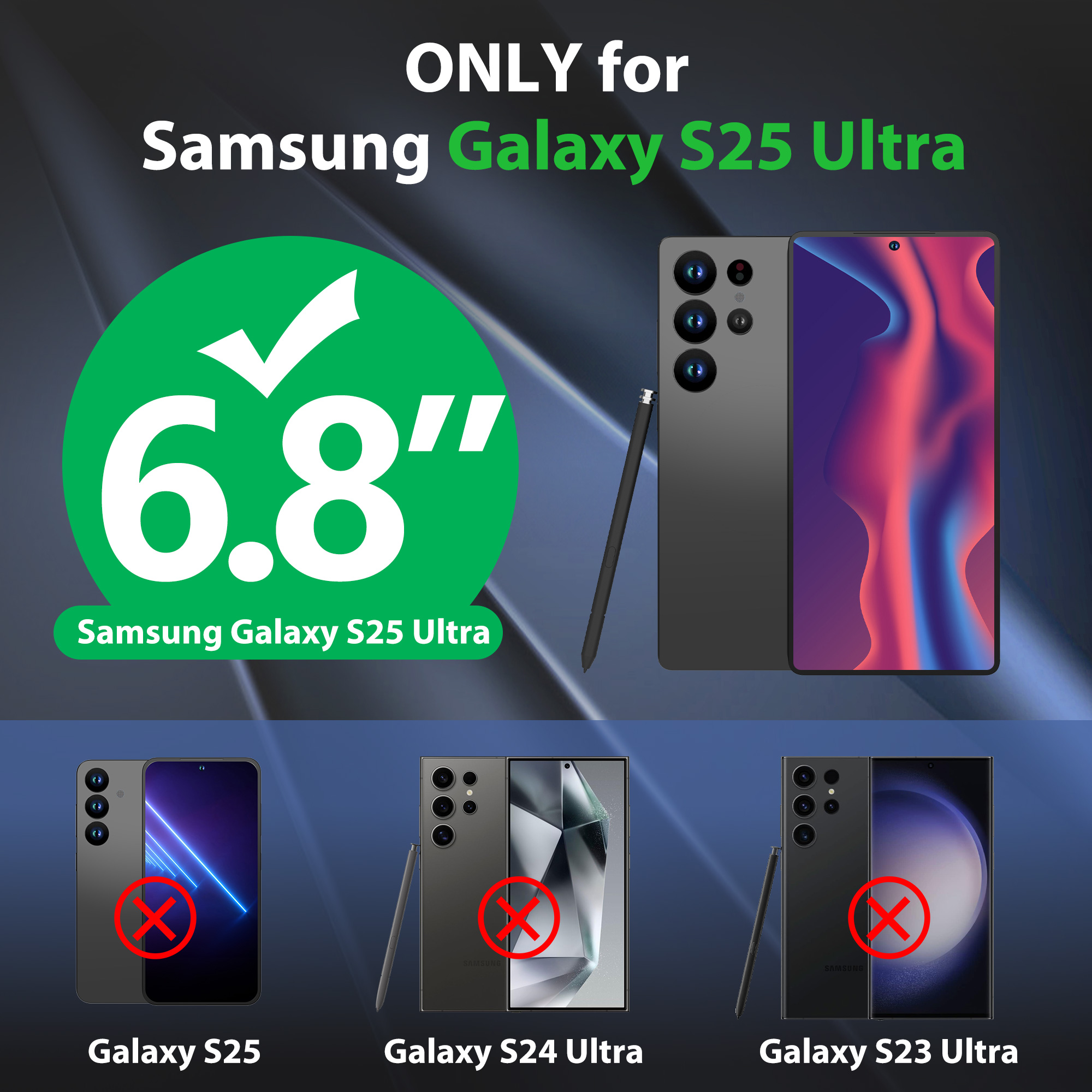 Waterproof Case for Galaxy S25 Ultra