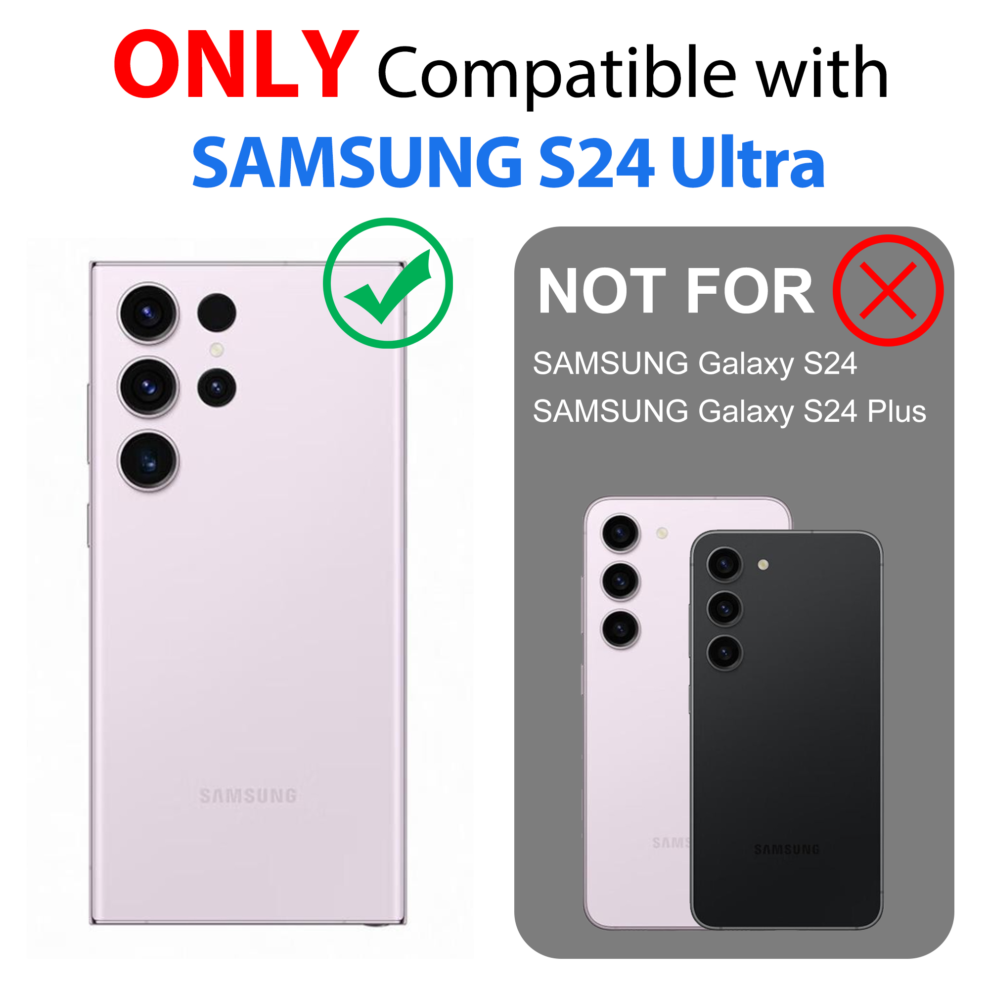 Waterproof Case for Galaxy S24 Ultra