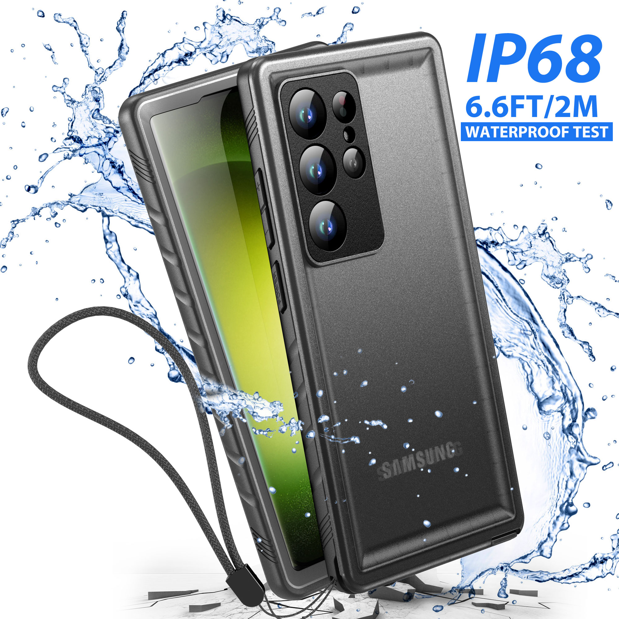 Waterproof Case for Galaxy S24 Ultra