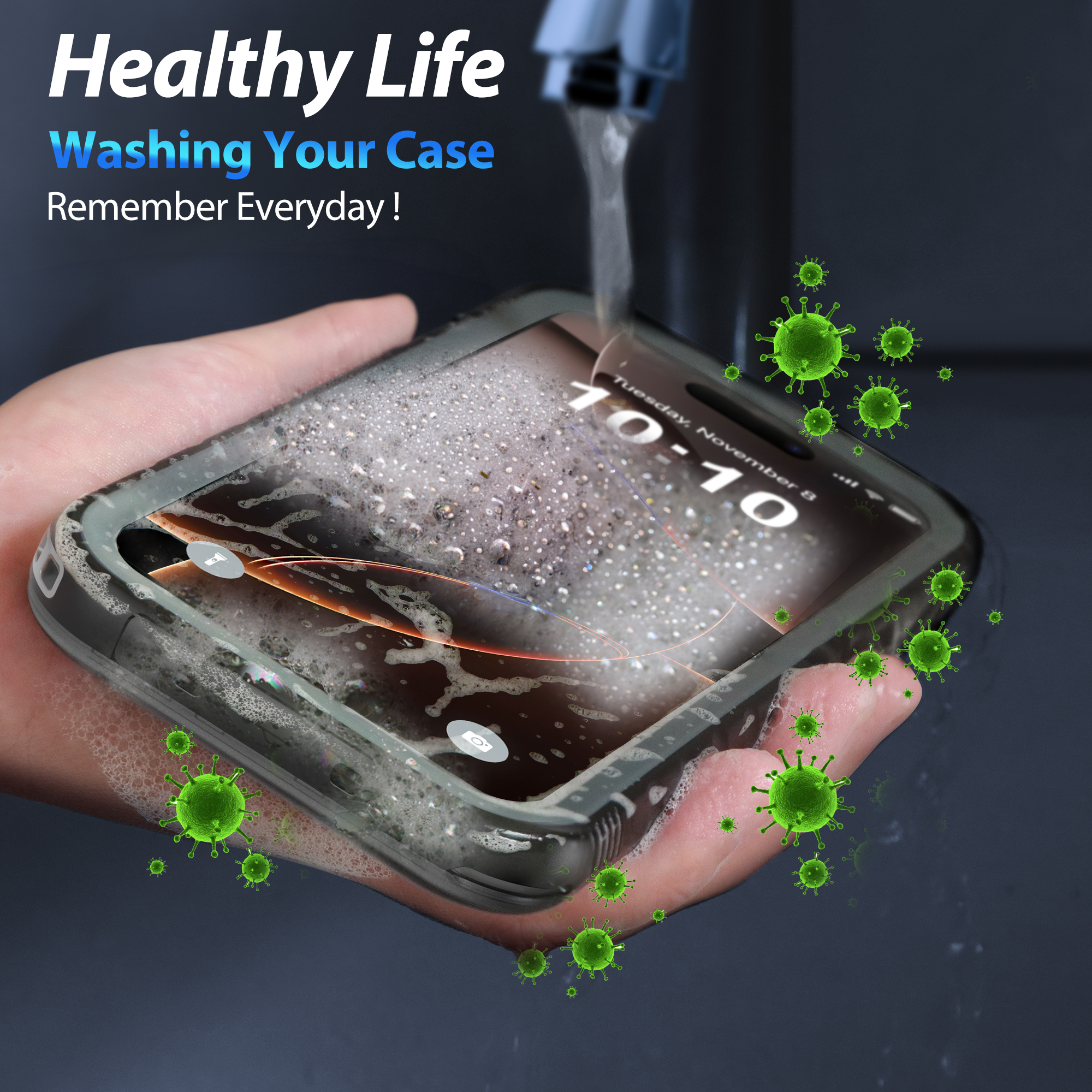 Waterproof Case with Magsafe for iPhone 16 Series