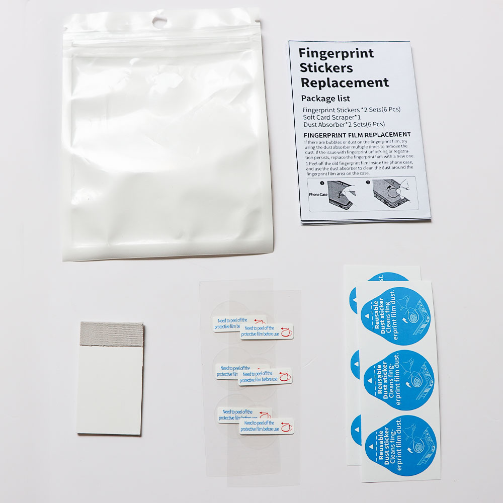 Fingerprint Reader Stickers Replacement for Sportlink Waterproof Case for Samsung Series