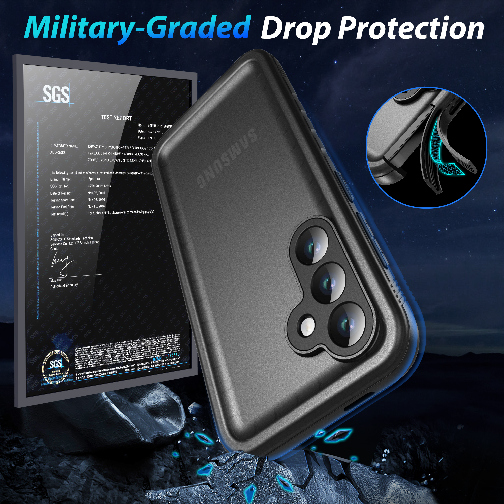 Waterproof Case for Galaxy S24