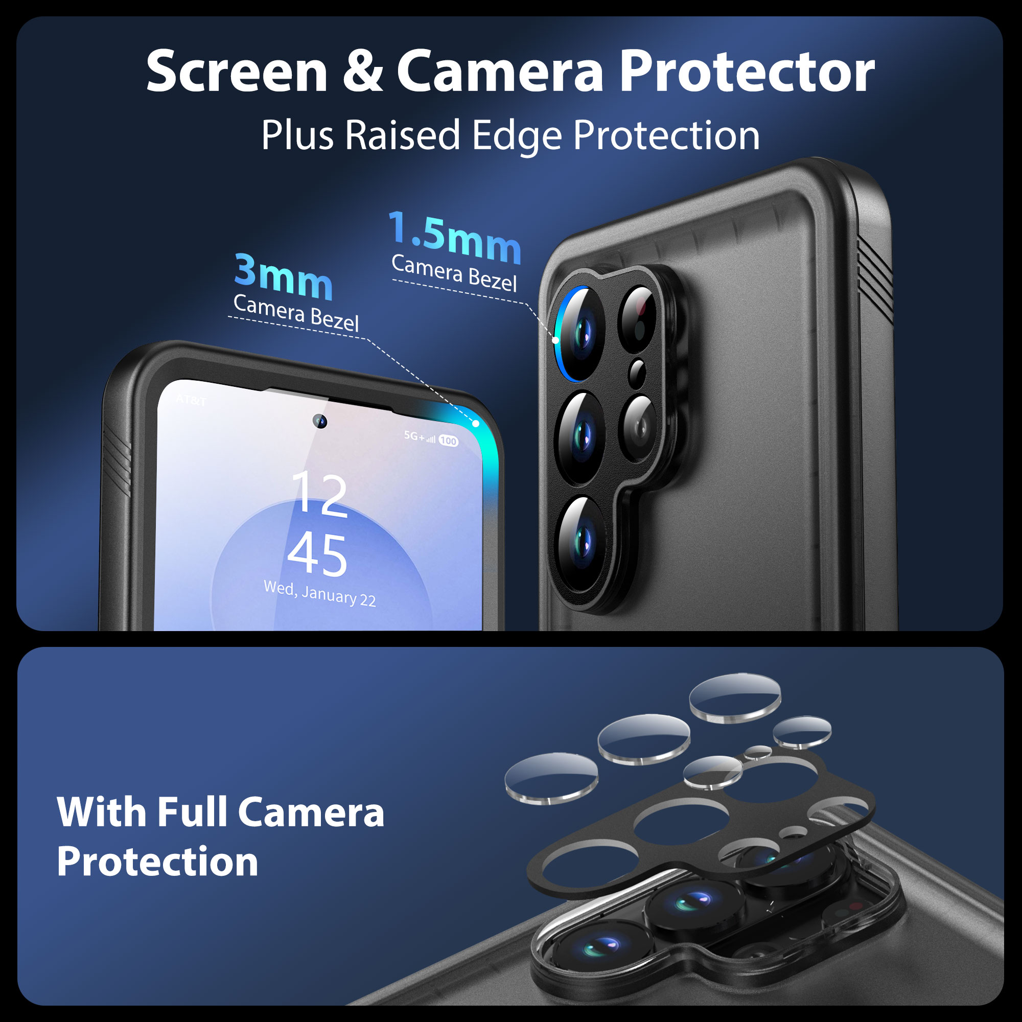 Waterproof Case for Galaxy S26 Ultra