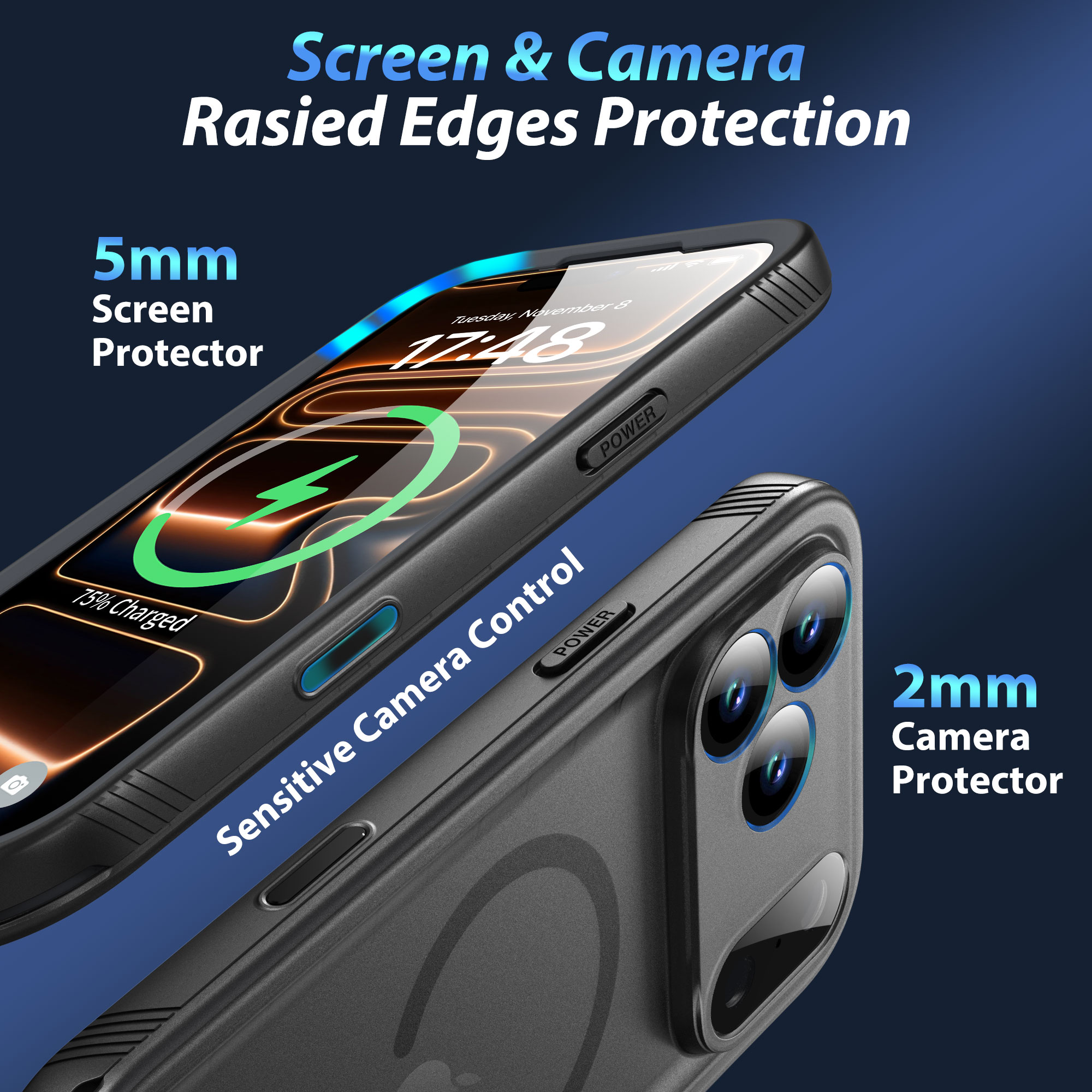 Waterproof Case with Magsafe for iPhone 17 Series