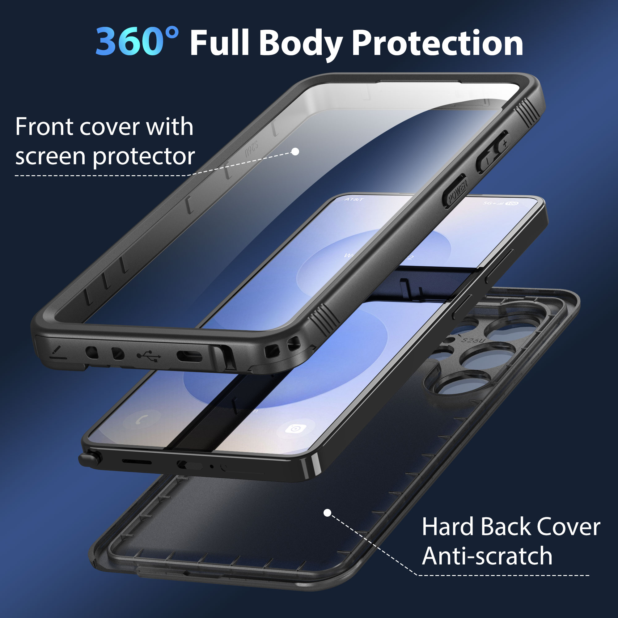 Waterproof Case for Galaxy S26 Ultra