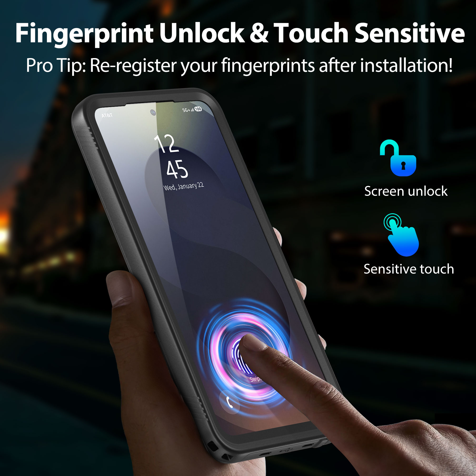 Waterproof Case for Galaxy S26