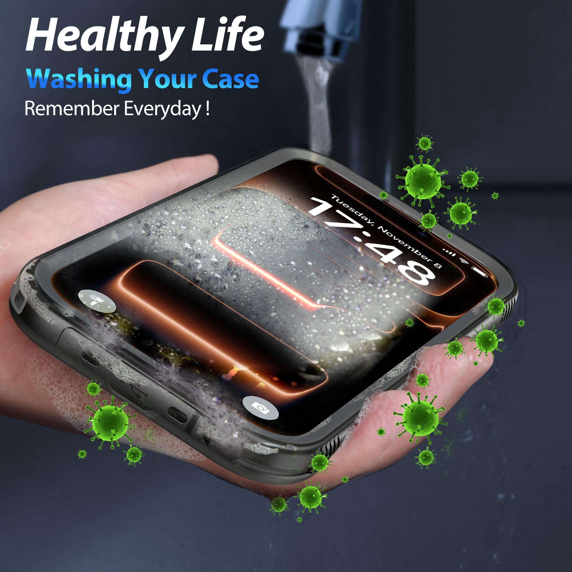 Waterproof Case with Magsafe for iPhone 17 Series