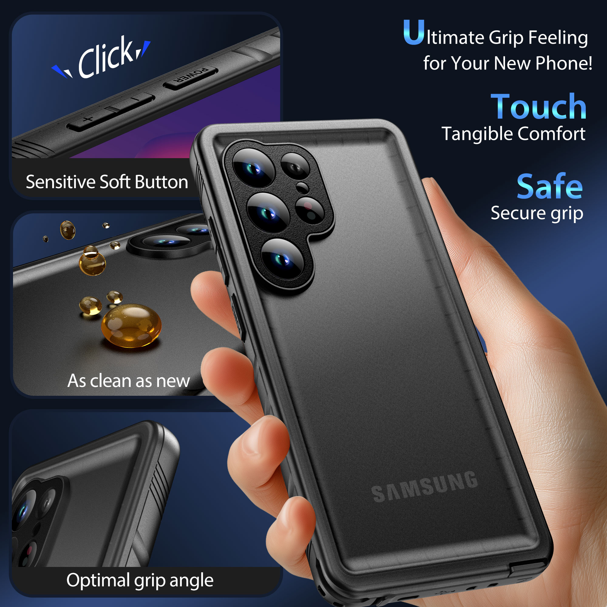 Waterproof Case for Galaxy S25 Ultra