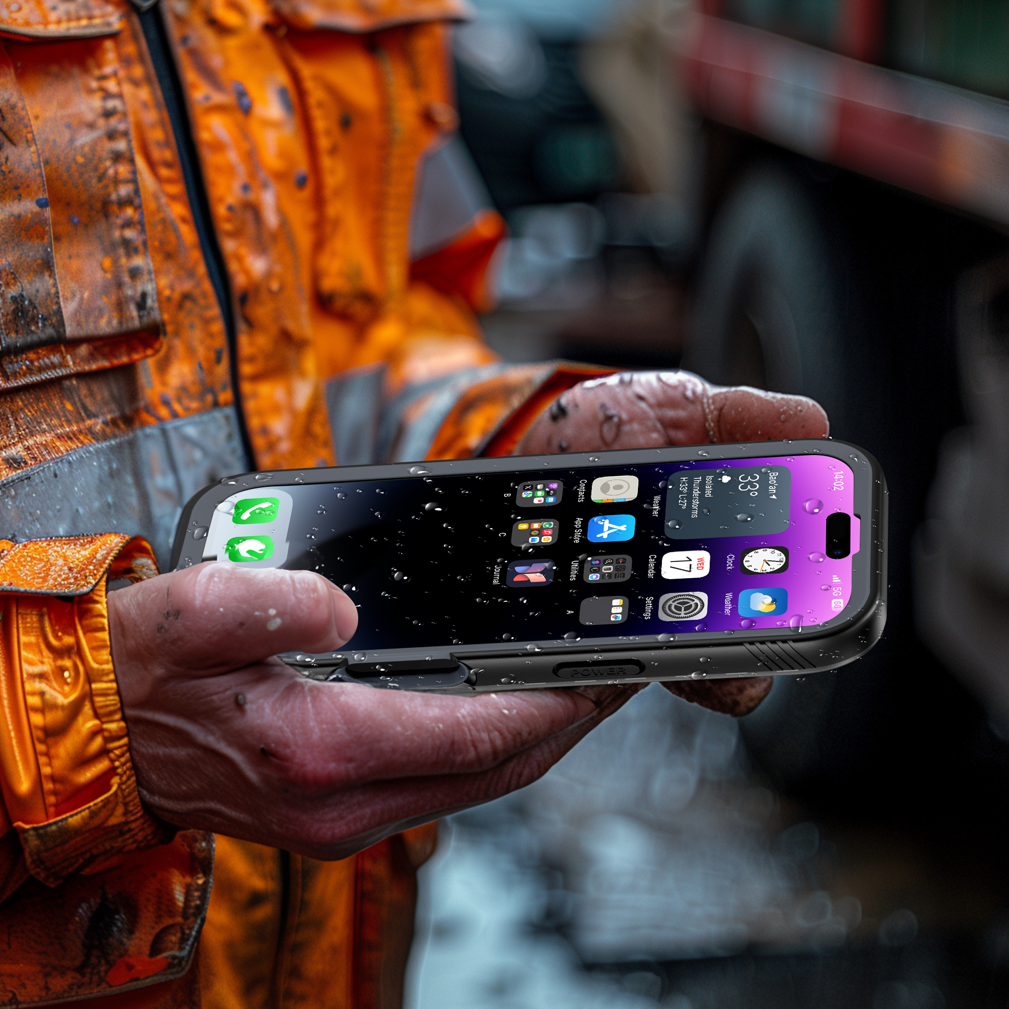 Waterproof Case with Magsafe for iPhone 16 Series