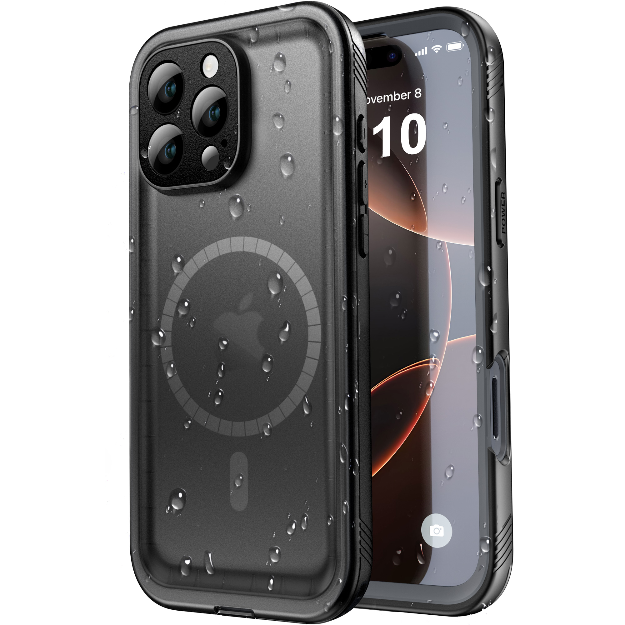 Waterproof Case with Magsafe for iPhone 16 Series