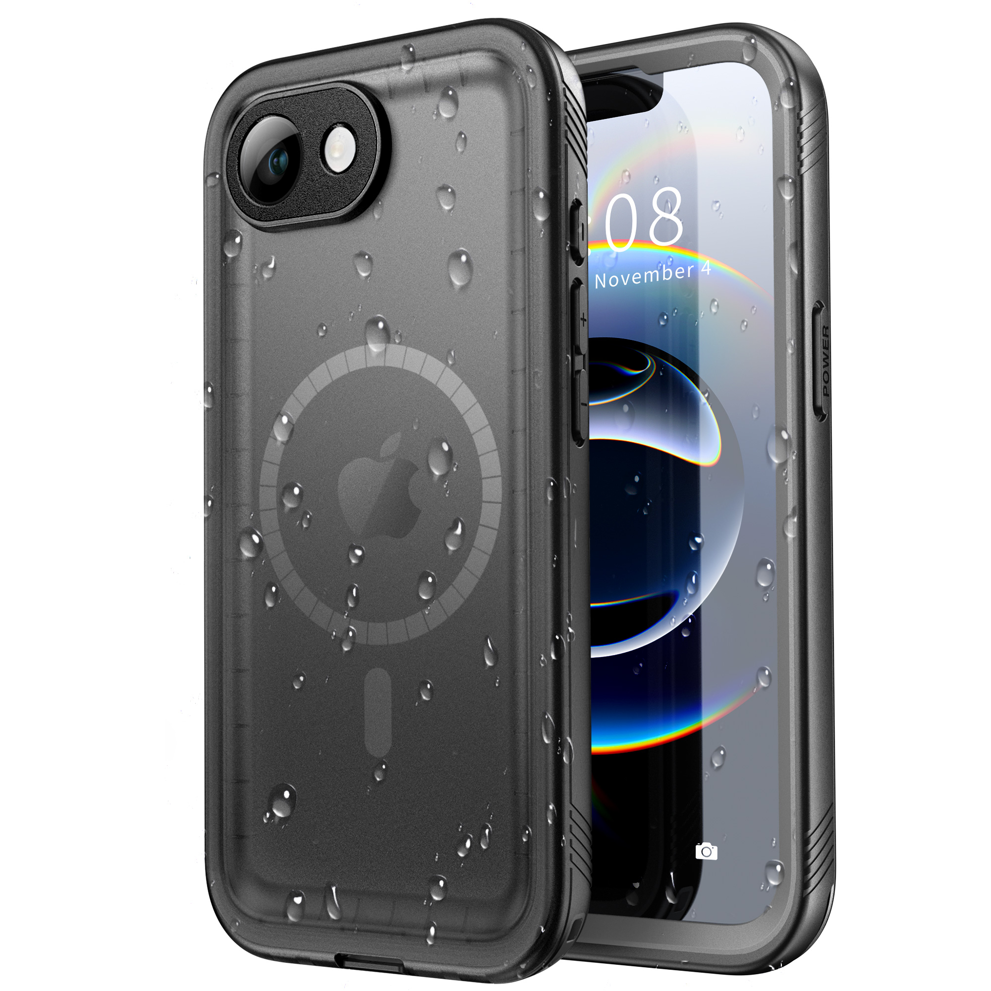 Waterproof Case with Magsafe for iPhone 16 Series
