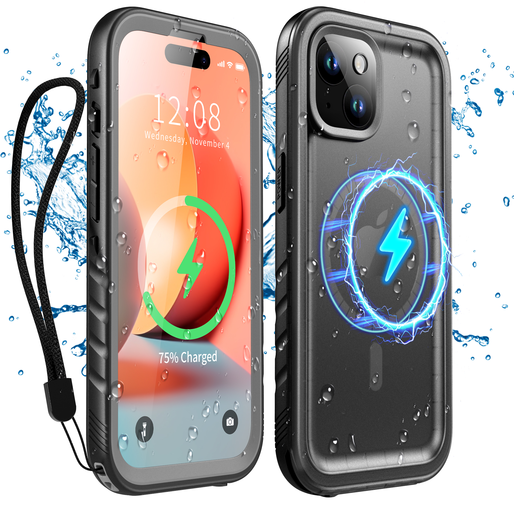 SPORTLINK Metal Bike Phone Mount - Bicycle Handlebars Phone Holder for  iPhone 13 Pro Max with Waterproof Case, Dropproof Dustproof Adjustable  Sturdy