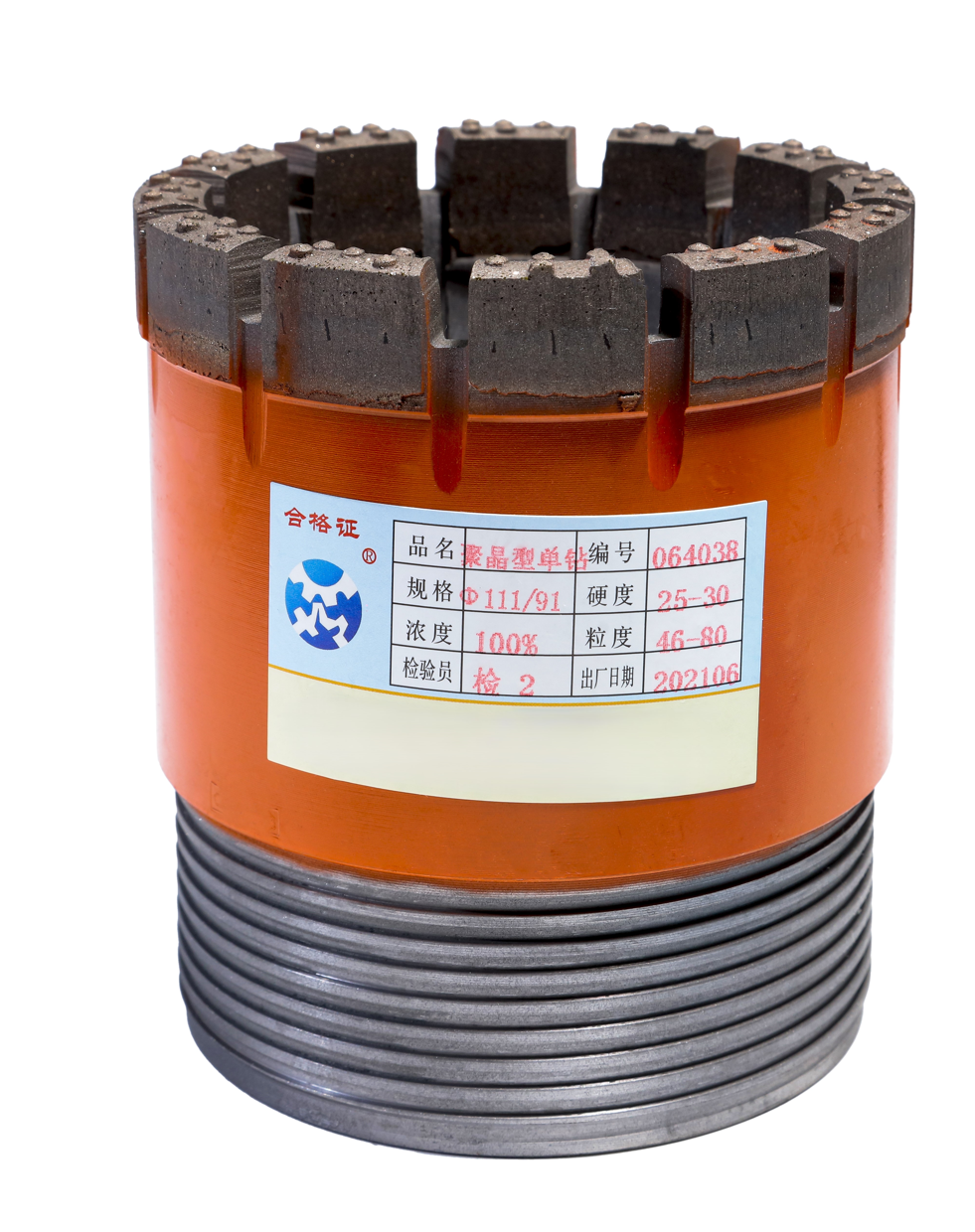 Engineering Drill Series, Polycrystalline Single Drill, Φ111/91