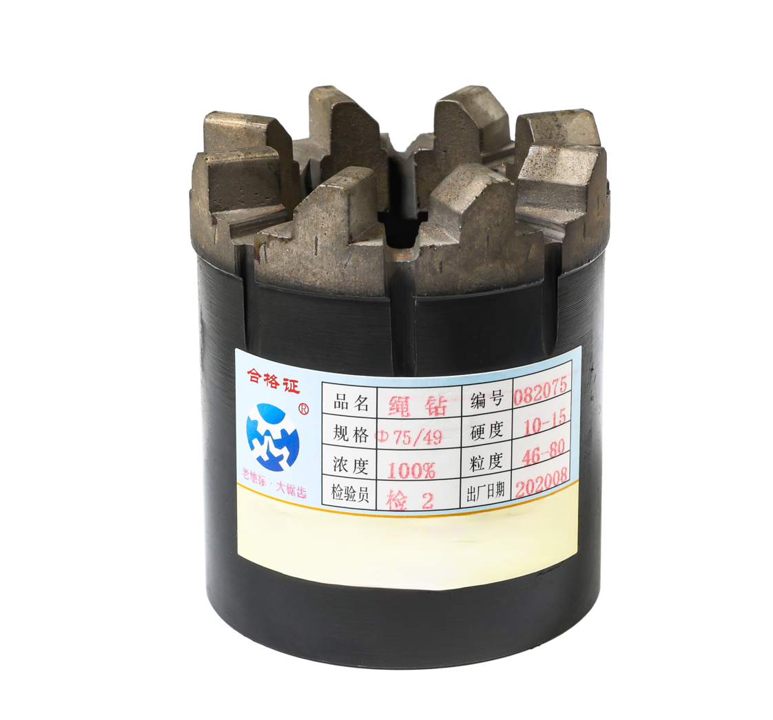 Rope Core Drill Series, Old Landmark Large Serrated Rope Drill,Φ75/49