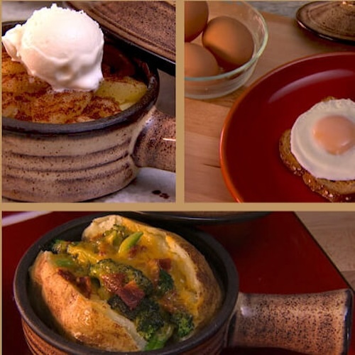 🔥Hot Sale 40% OFF-Ceramic Microwave Cooker with Gourmet Recipes Booklet