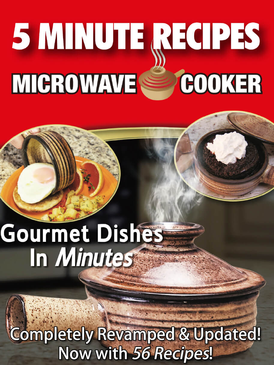 Completely Revamped and Updated Recipe Booklet for Microwave Cooking Pot - Now with 56 Recipes