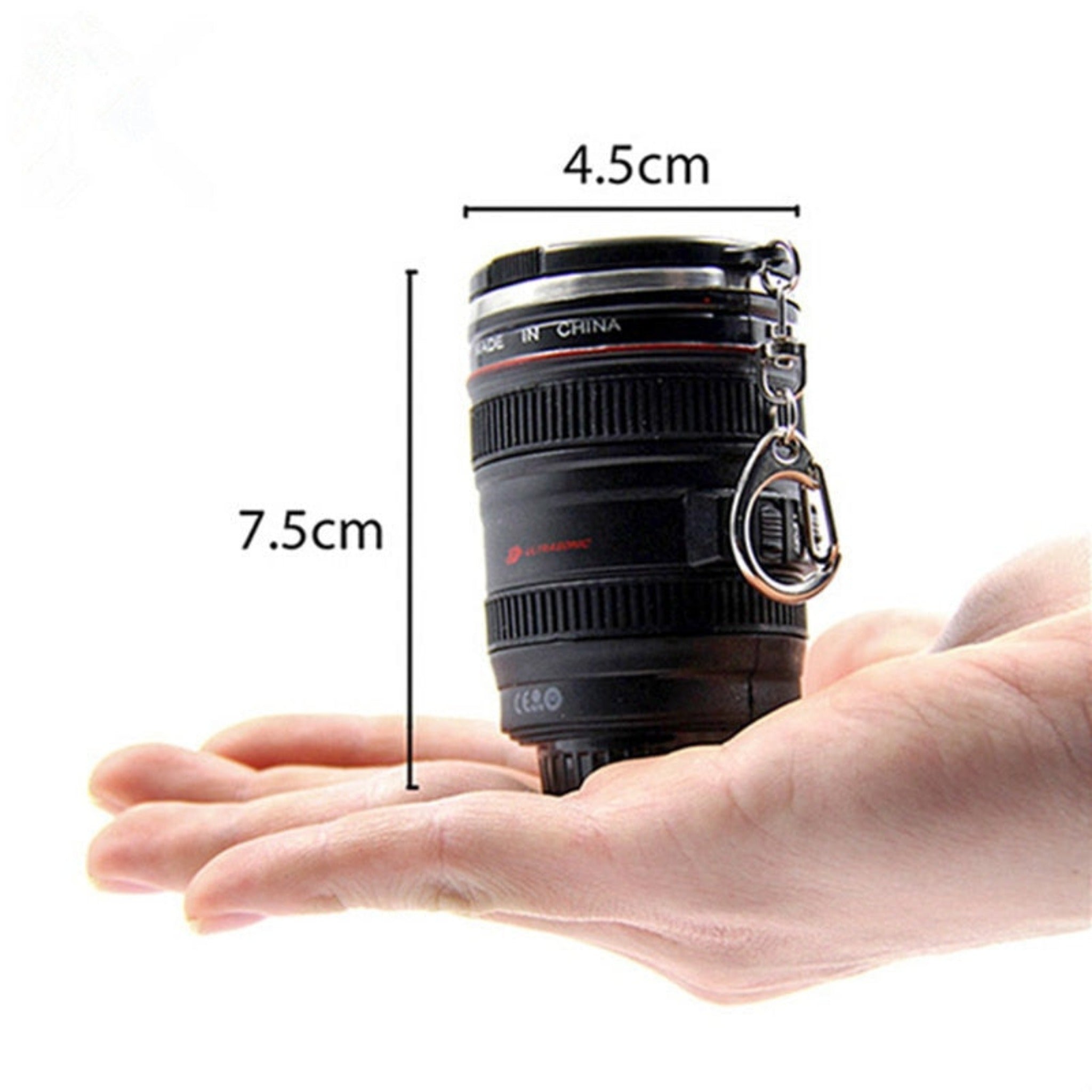 Mini Camera Lens Travel Mug