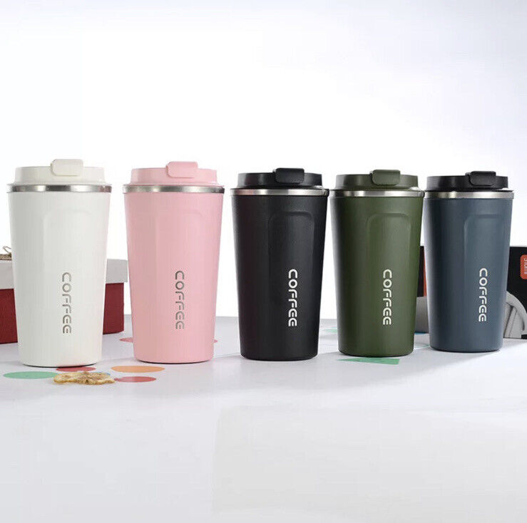 Portable Stainless Steel Thermos Insulated Coffee Cup 380/500ML