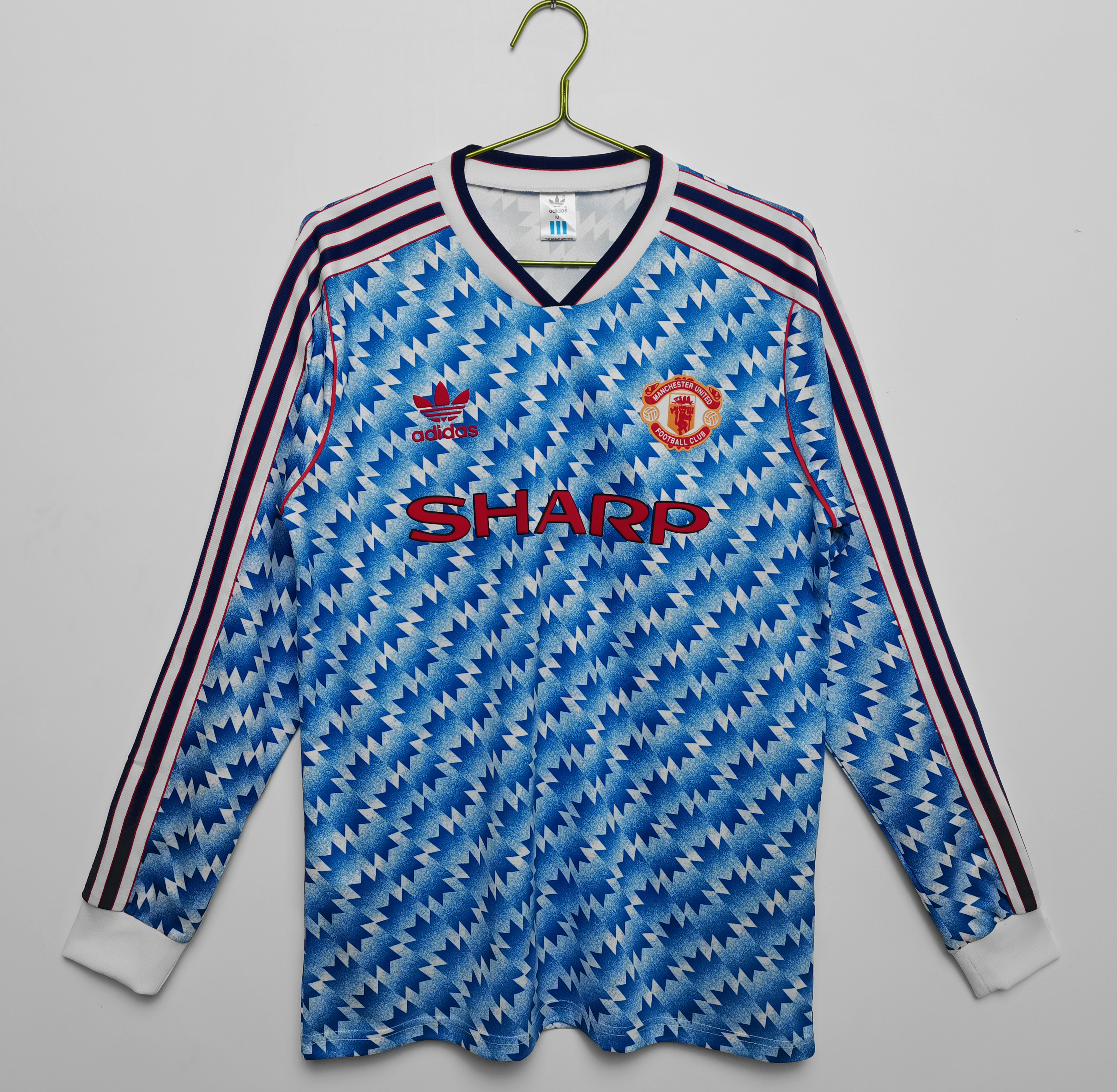 1991/92 MUFC Manchester United Away Vintage Shirt M-U