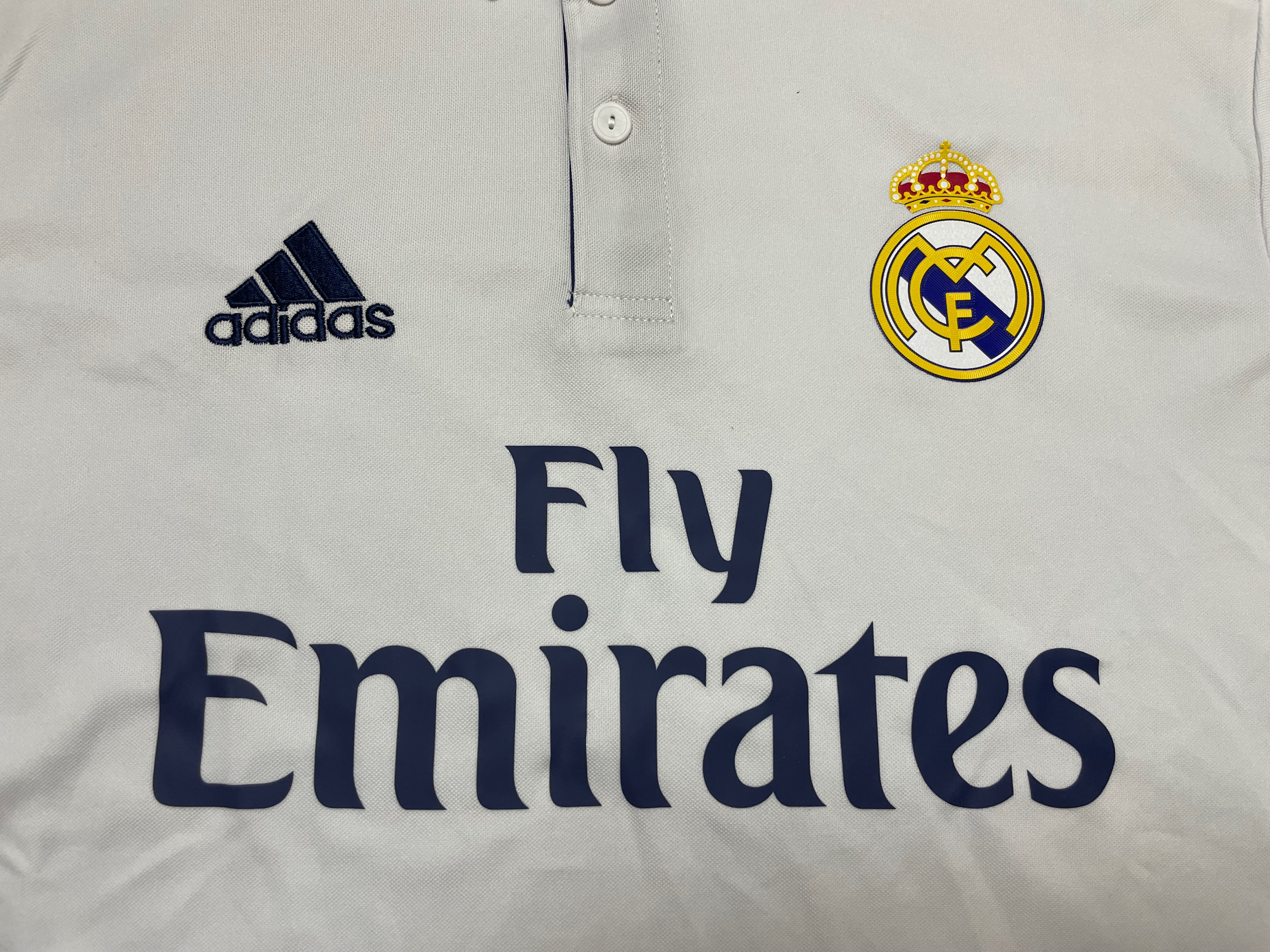 2016/17 Real Madrid Home Long Sleeve Vintage Jersey
