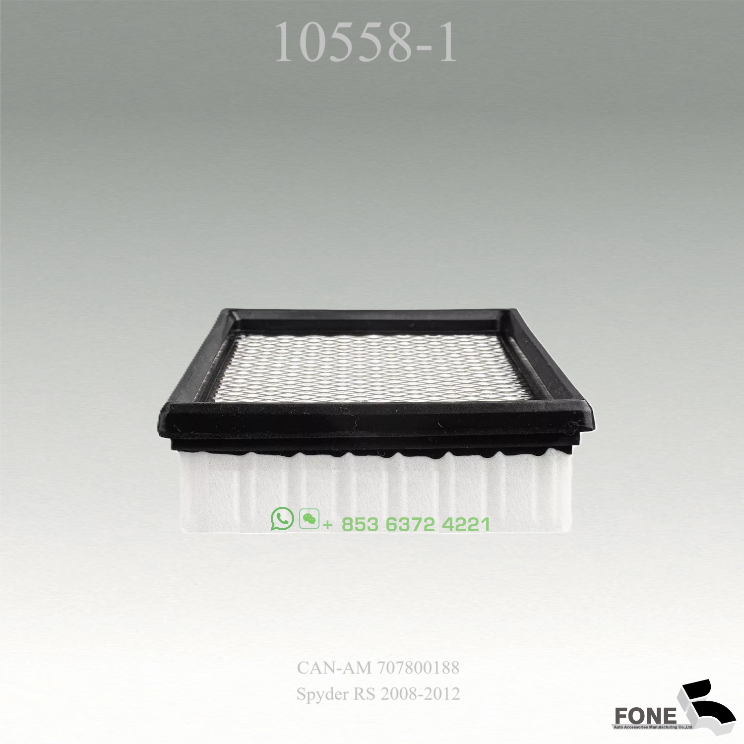 Spyder RS AIR FILTER