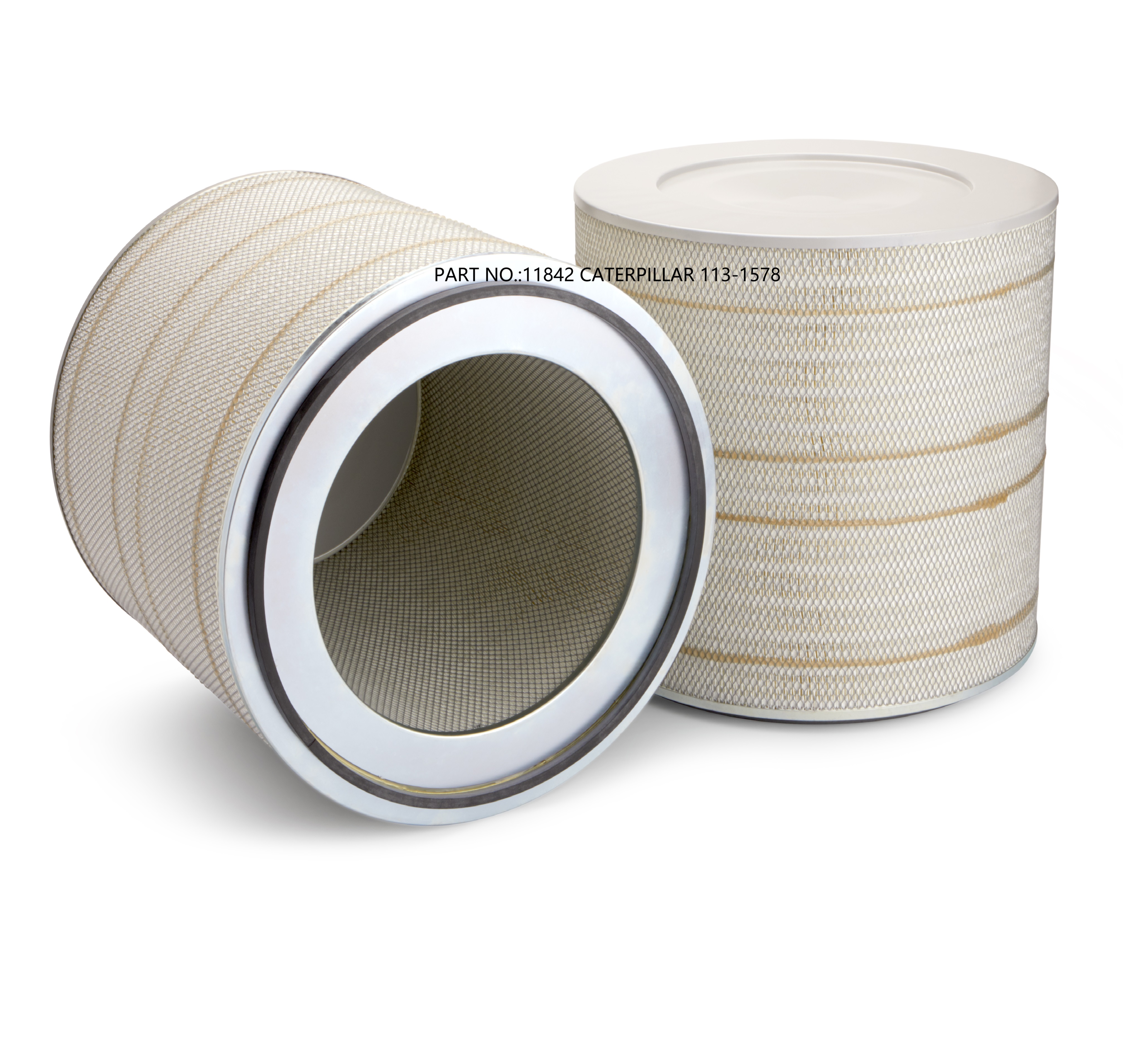 11842 AIR FILTER FOR CATERPILLAR INDUSTRIAL ENGINES