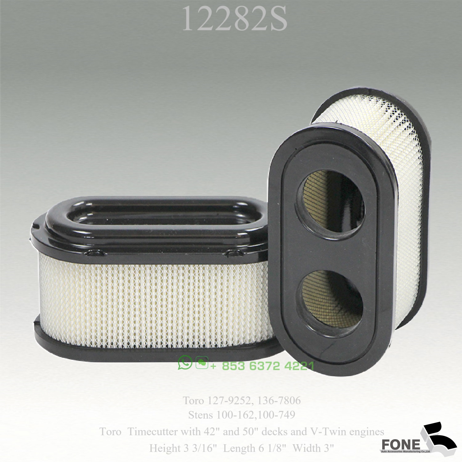 Air Filter Spark Plug Kits Replace 127 9252 136 7806 127 9288 Toro Timecutter Wi