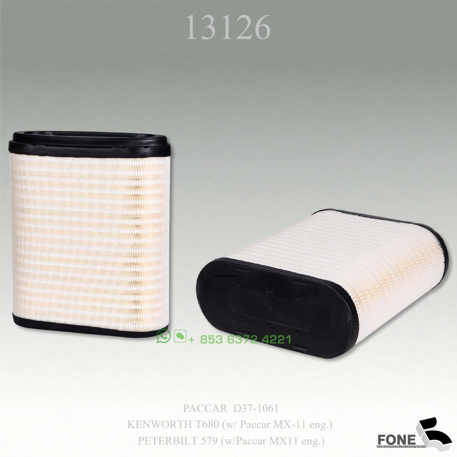 Paccar MX-11 air filter