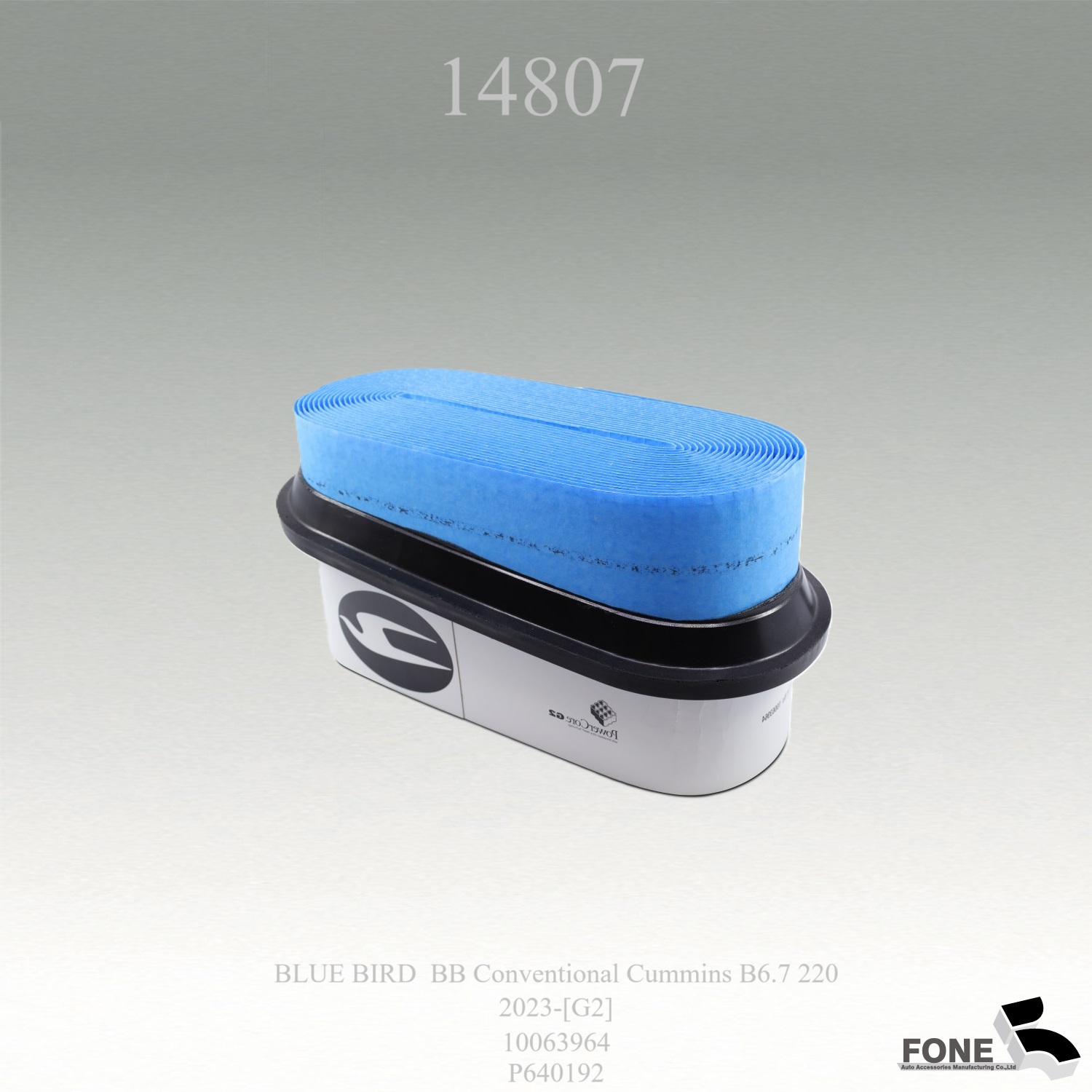 14807 AIR FILTER BLUE BIRD BUS BB Conventional