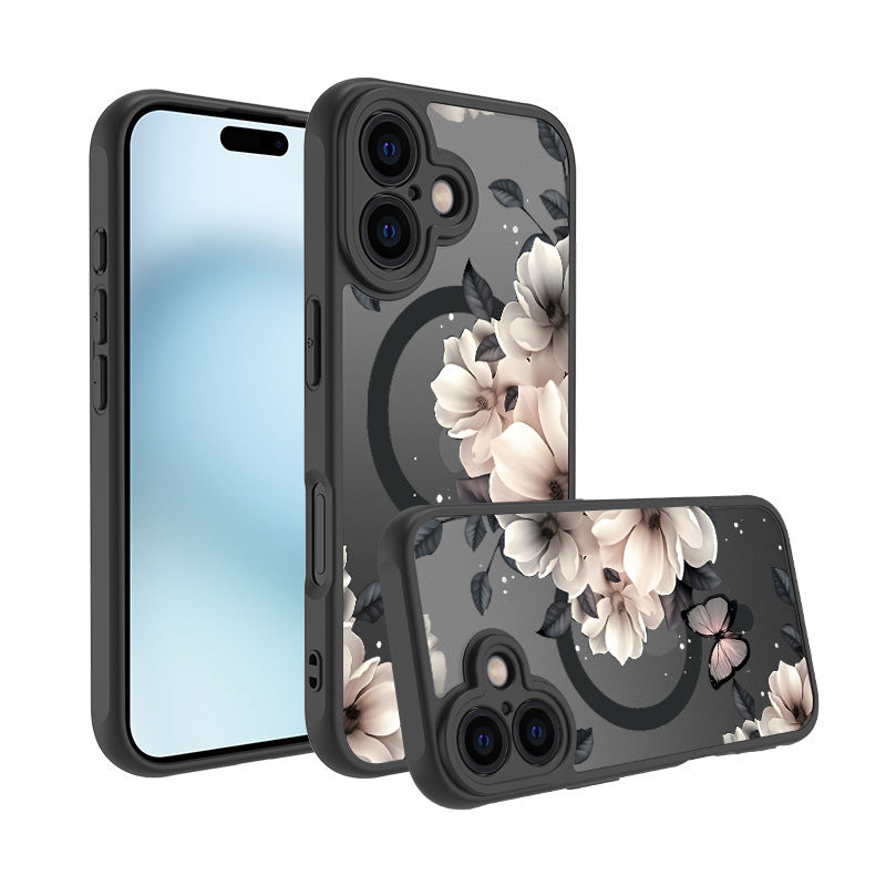 Magsafe Magnetic Leopard Print Simple Case for iPhone