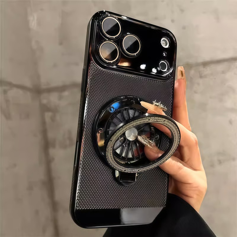 Ultra-Thin Gyroscope Stress-Relief Heat-Dissipating Case for iPhone