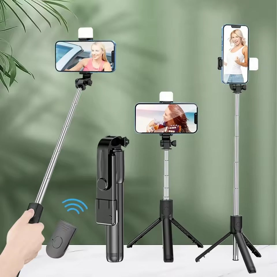 6 In 1 Wireless Bluetooth Selfie Stick