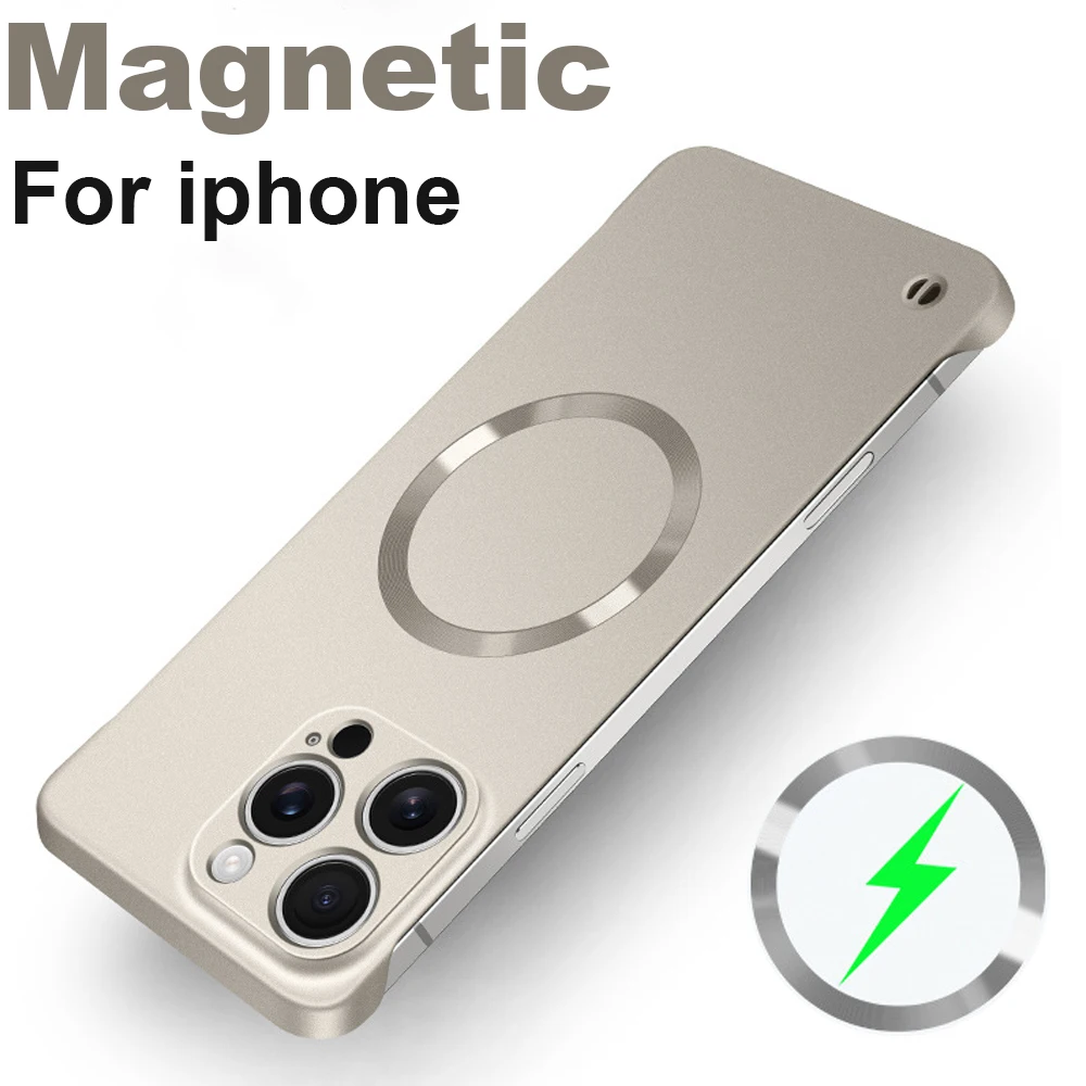 Ultra thin Hard Magnetic Phone Case for iPhone