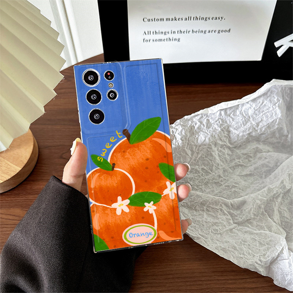 Summer pineapple fruit simple case For Samsung