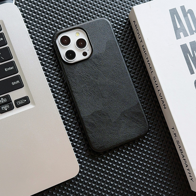 Magsafe Magnetic Vintage High Quality Leather Case For iPhone