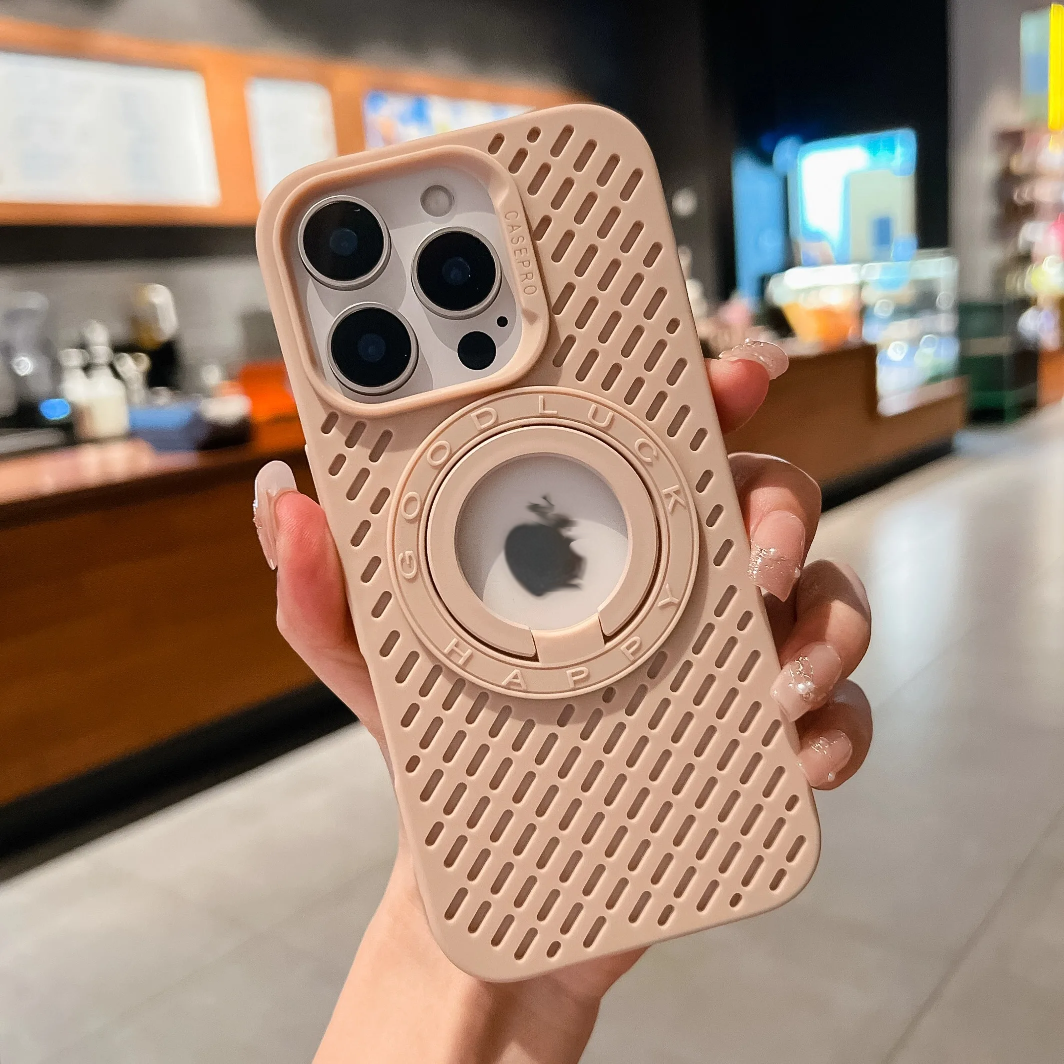 Magnetic Soft Hollow Out Case For iPhone