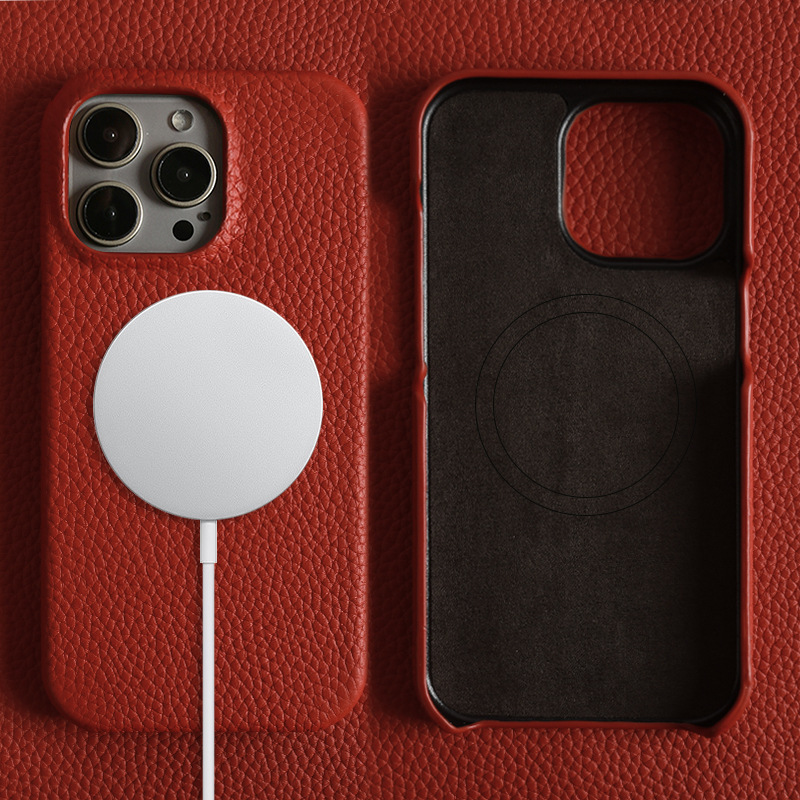 [Copy]Top Layer Cowhide Leather Phone Case for iPhone