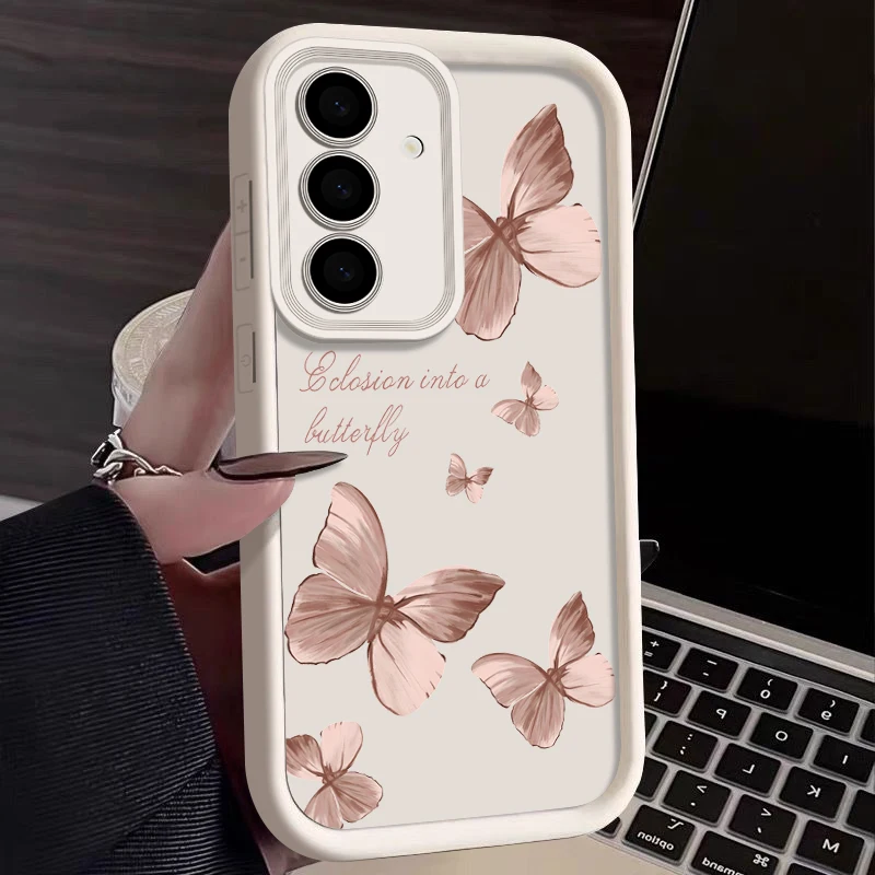 Butterfly Flowers Case For Samsung