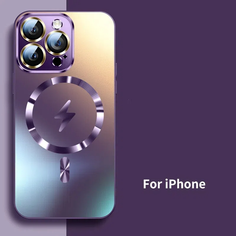 Magsafe Magnetic Lightning AG Matte Case For iPhone