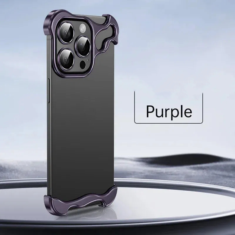 Aluminum alloy Borderles Case For iPhone