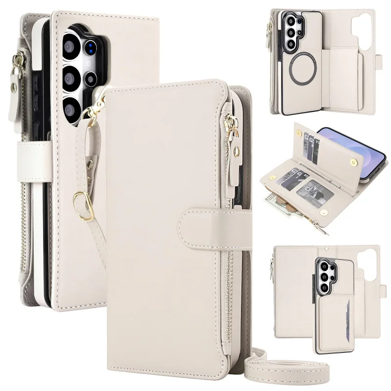 RFID Multifunctional Crossbody Magnetic Case for Samsung