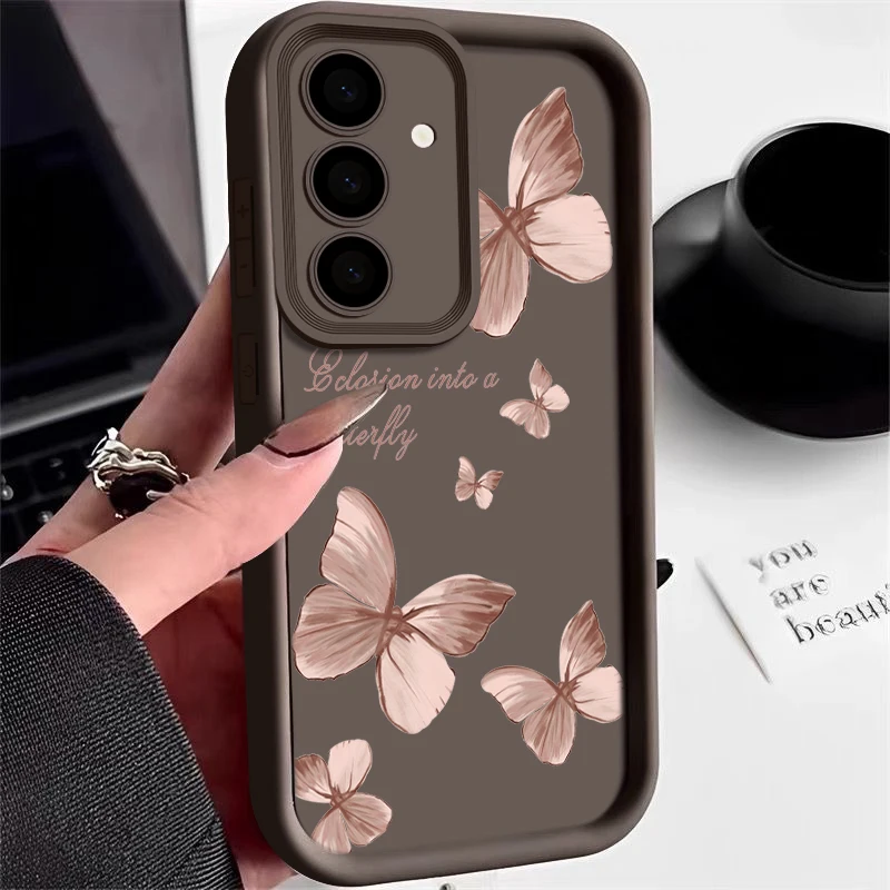 Butterfly Flowers Case For Samsung